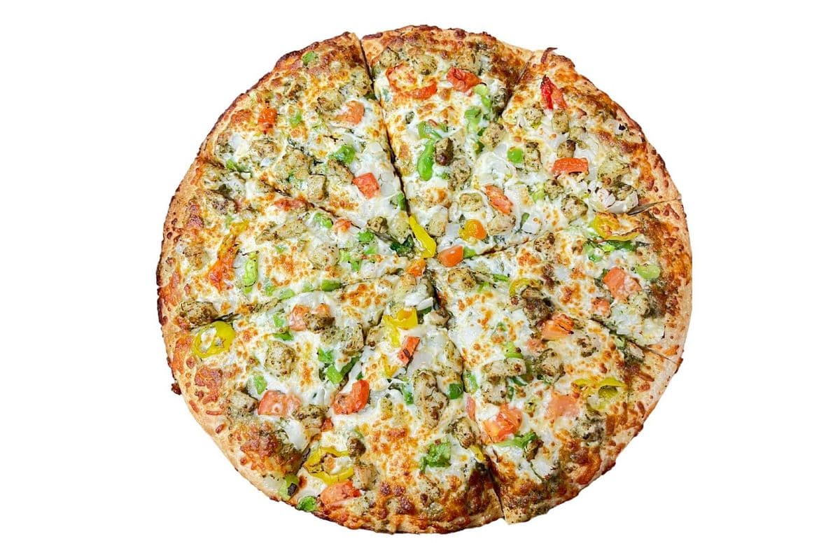 Large Chicken Pesto Pizza