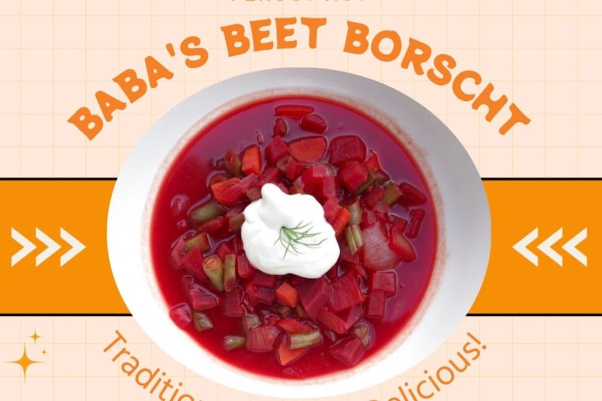 Baba's Beet Borscht (16 ounces)