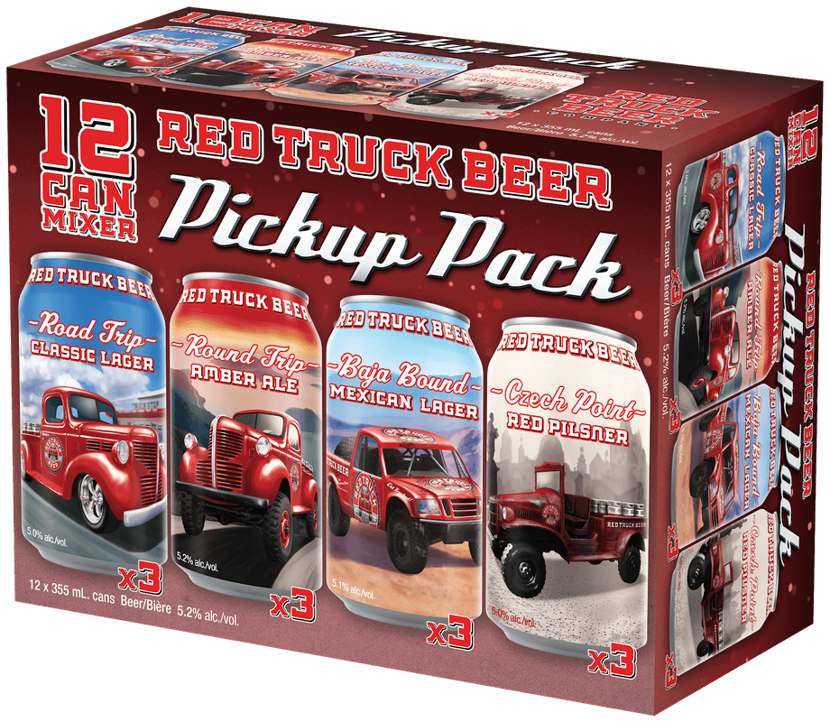 Red Truck Beer - Pickup Pack 12 Can (355 ml) Mixer