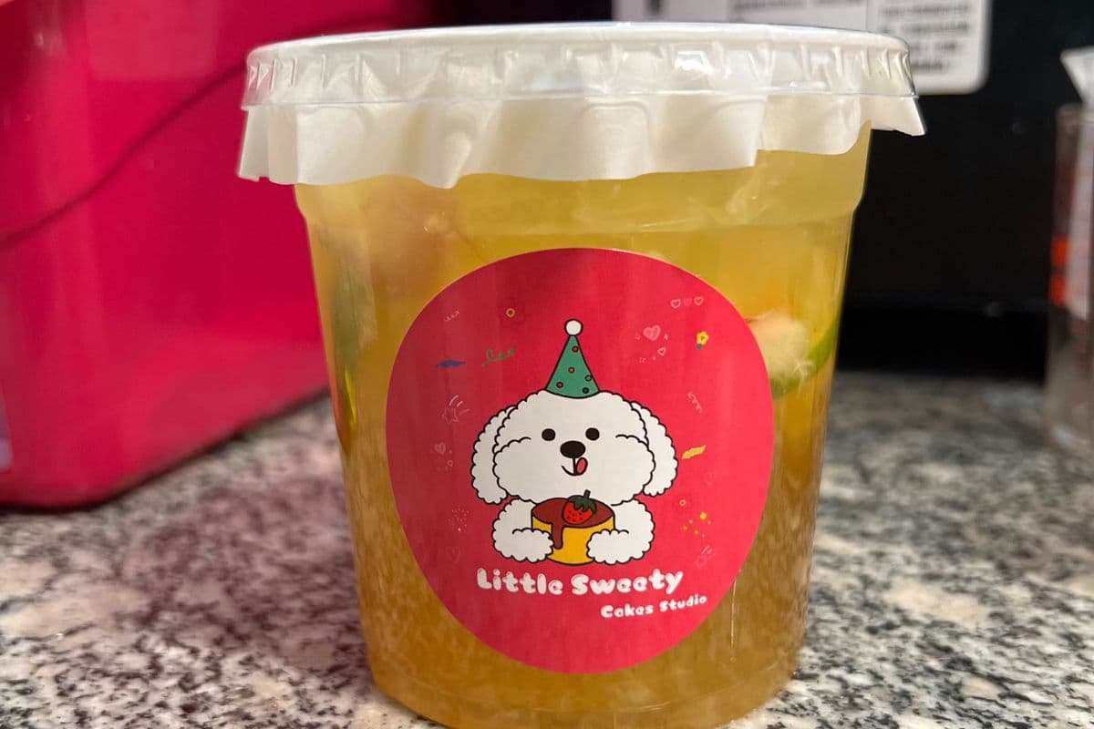 Fresh Peach lime tea(500ml) (500ml)
