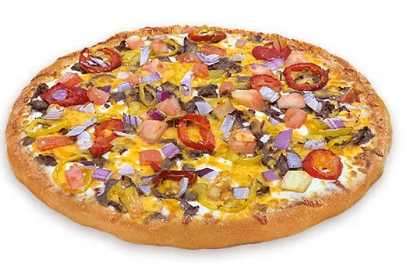 9" Small Smoke-House Philly Cheesesteak Pizza
