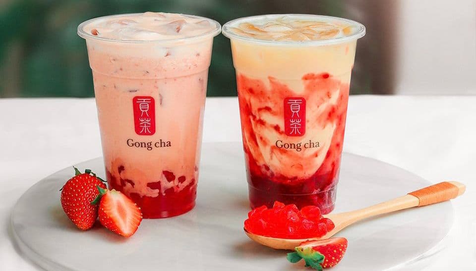Peach Strawberry Smoothie