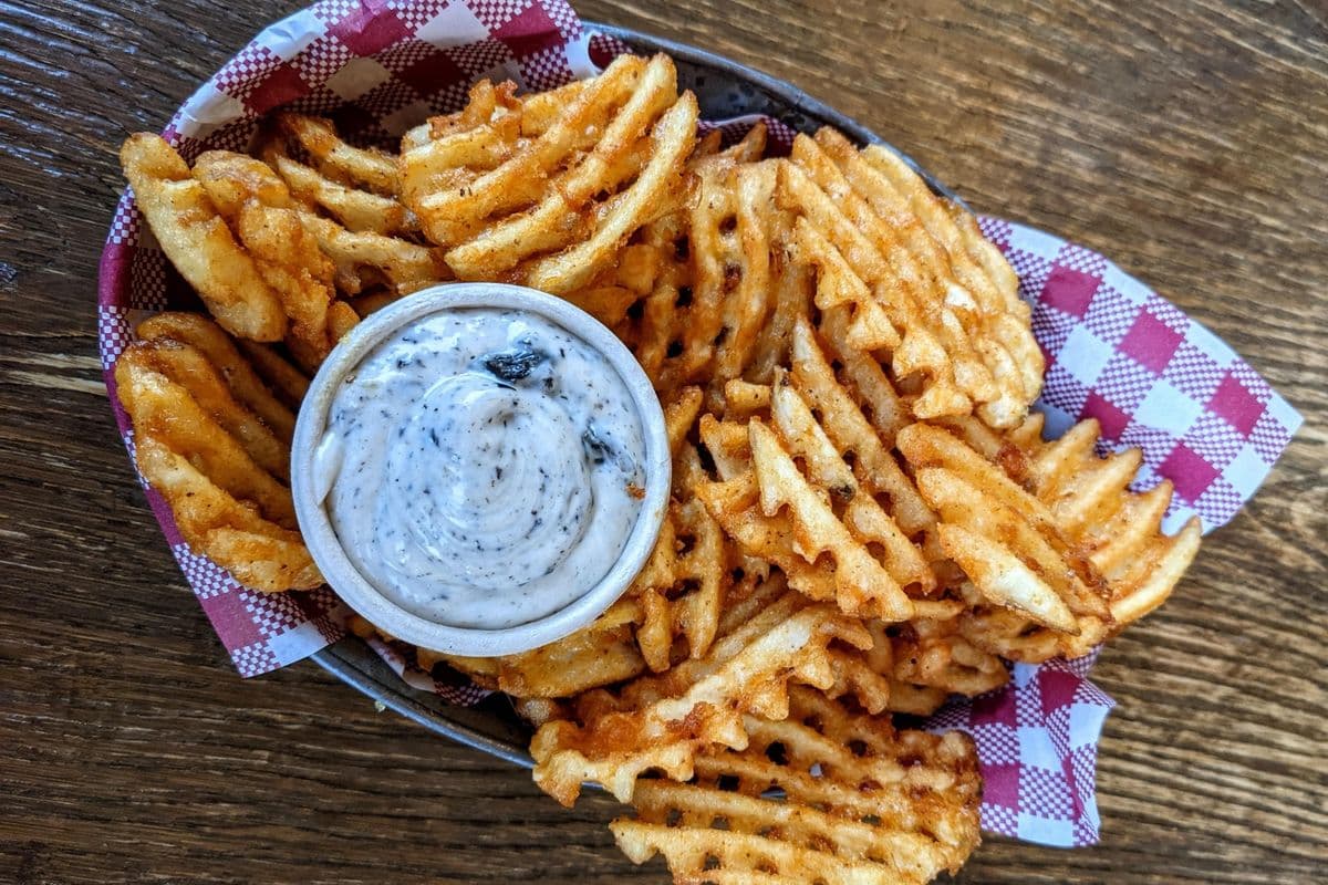 Spicy Waffle Fries