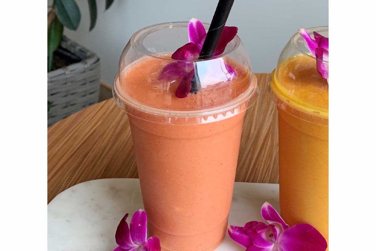Smoothie fruit du dragon / Dragon Fruit Smoothie