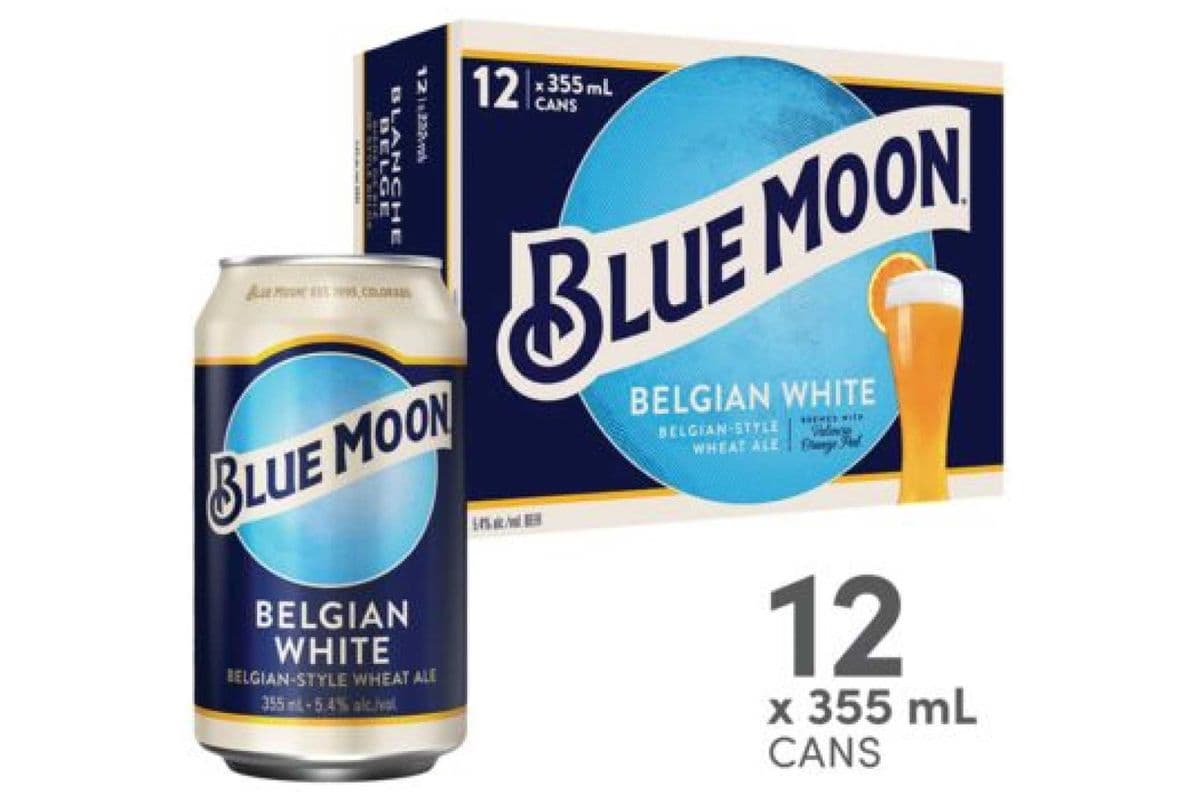 Blue Moon Belgian White (12 Cans) (12 x 355 mL)
