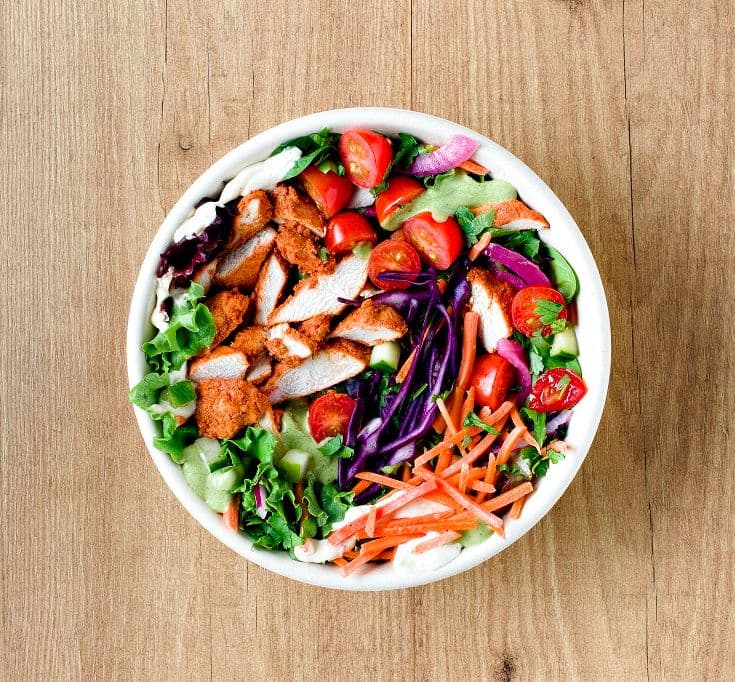 Meat Salad Bowl