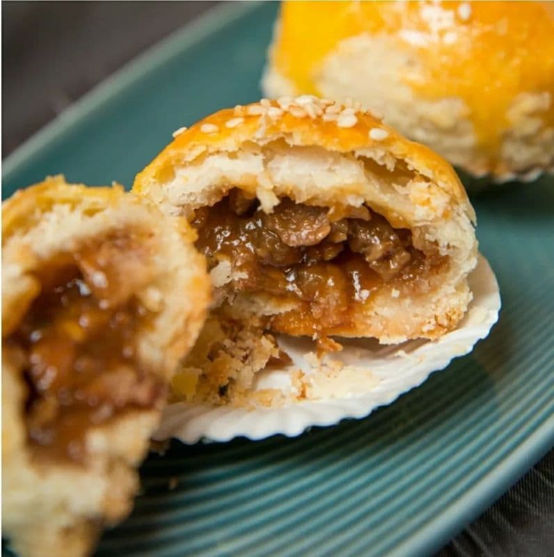 Bake BBQ Pork Puff (3 pcs) (B86)