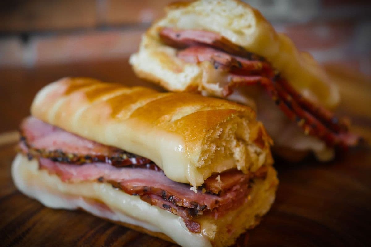 Smoked Reuben Melt Sandwich