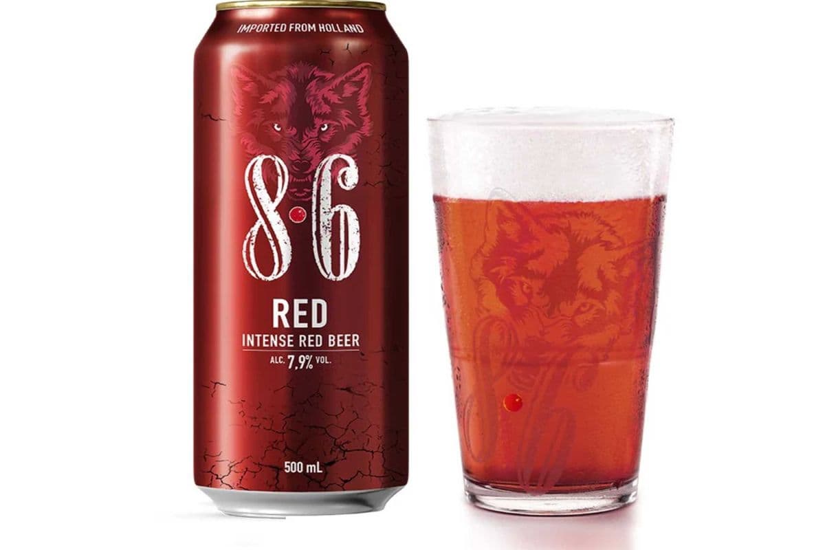 Bavaria Red 8.6 (473 ml Can) (1 x 473 ml )