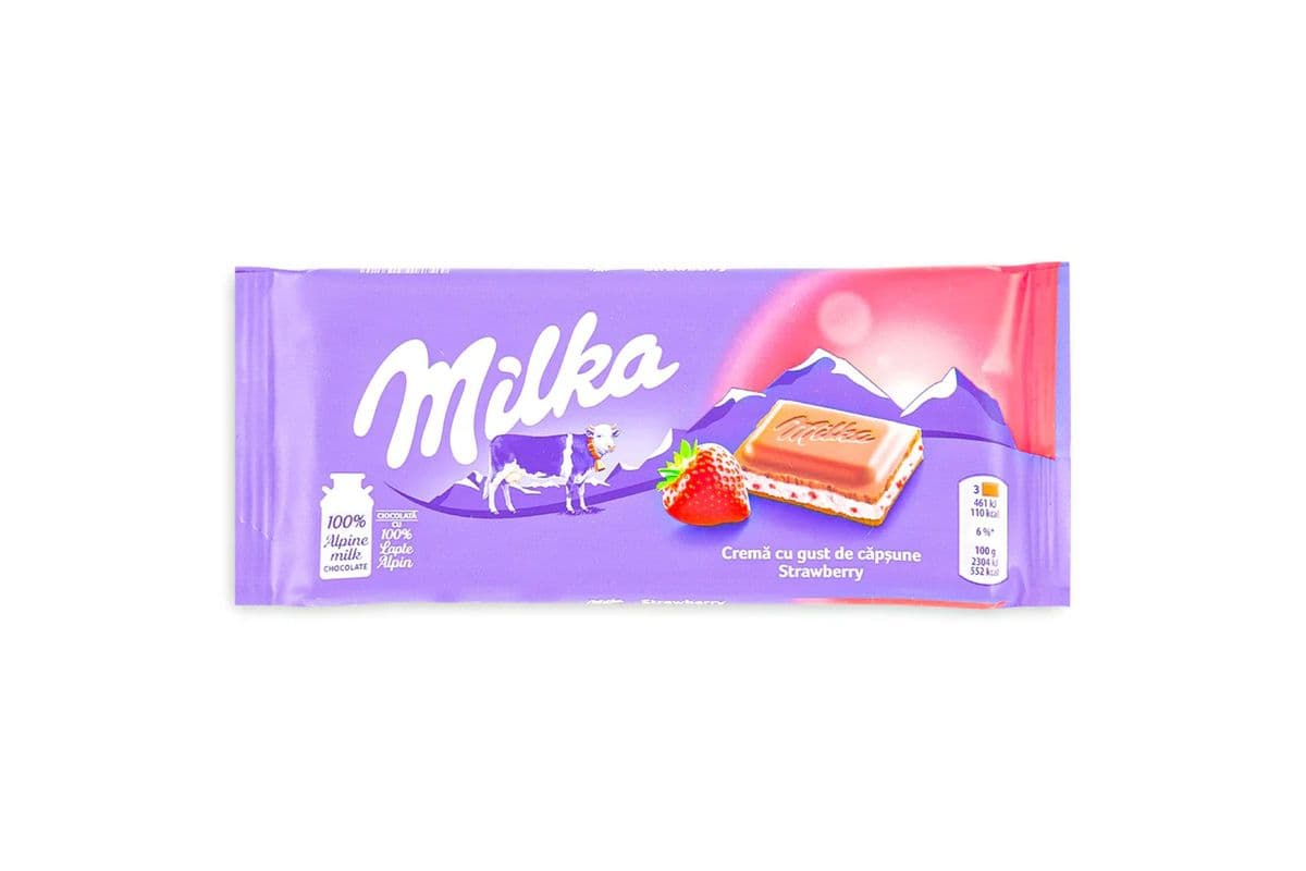Milka Strawberry Bar