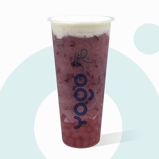 Succulent Grape W/ Yogurt Foam