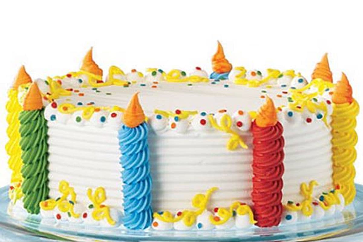 8-Inch Standard Candle Cake - DQ® Cake