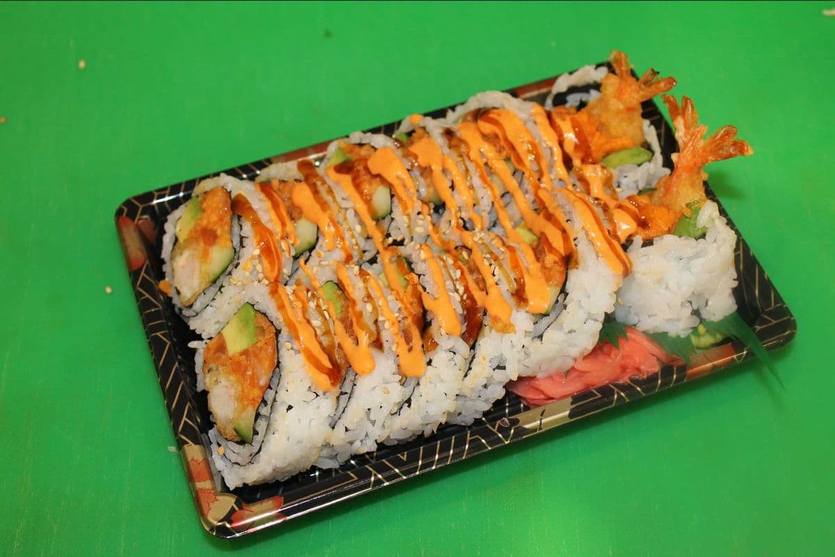 Spicy Salmon Dynamite Roll