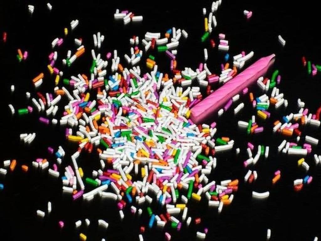 ADD SPRINKLES AND A CANDLE