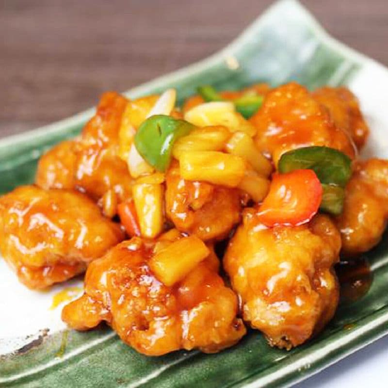 50. Poulet aigre et doux / 50. Sweet and Sour Chicken
