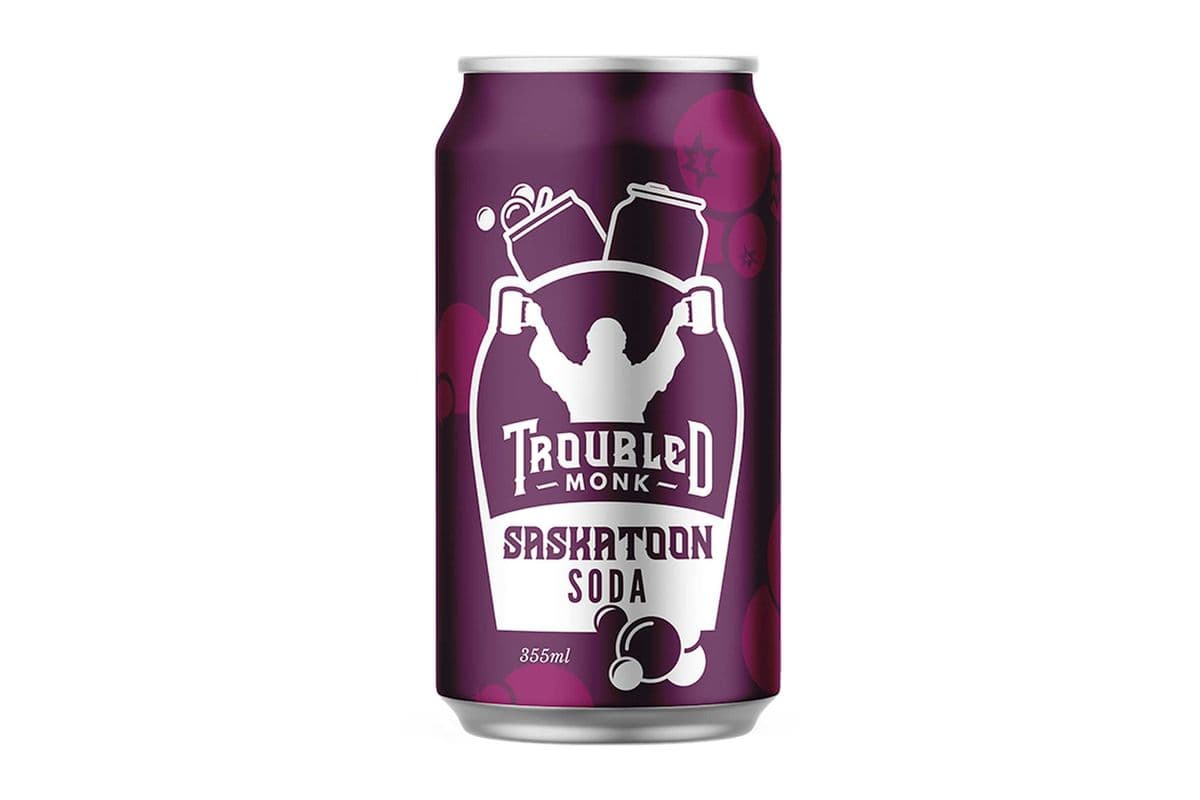 Saskatoon Soda (355ml can)