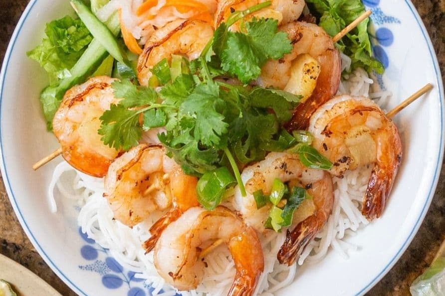 35. Bun Tom Nuong Thom