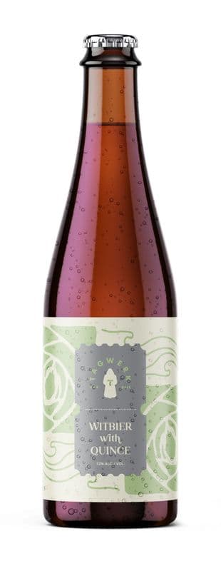 Tagwerk Witbier with Quince (1 x 500 ml Bottle)