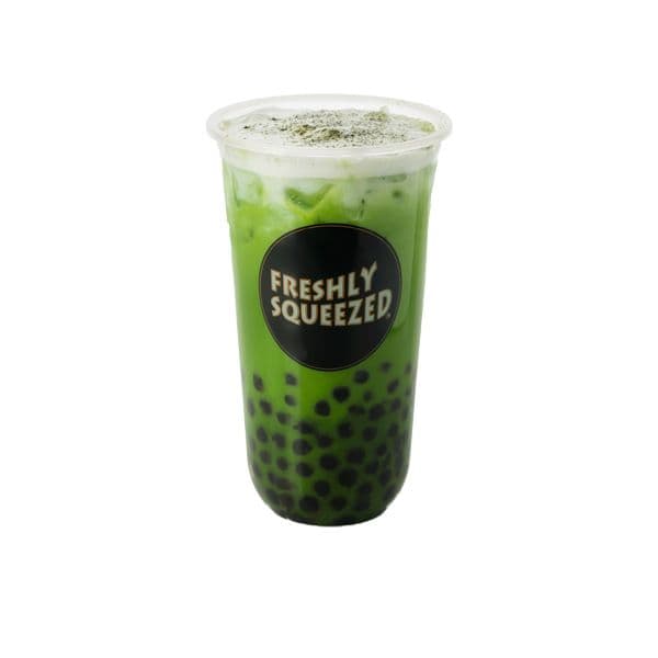 Matcha Milk Tea with Tapioca
