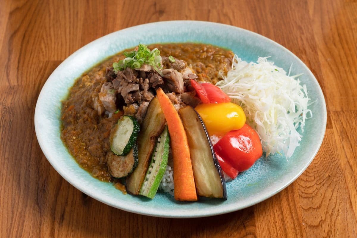 Beef Curry with pork chashu