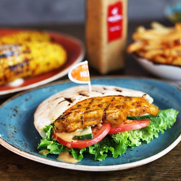 Peri Chicken Pita