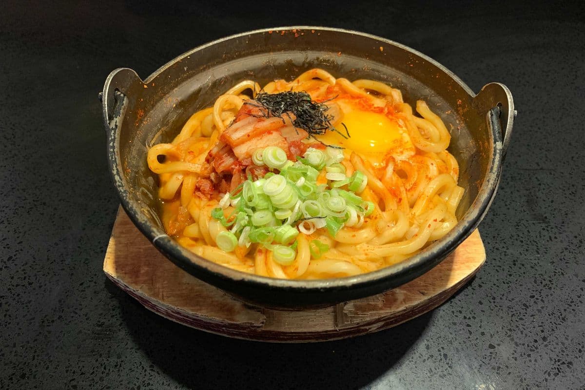 Kimchi Nabe Udon (Combo - Katsu - Pork)