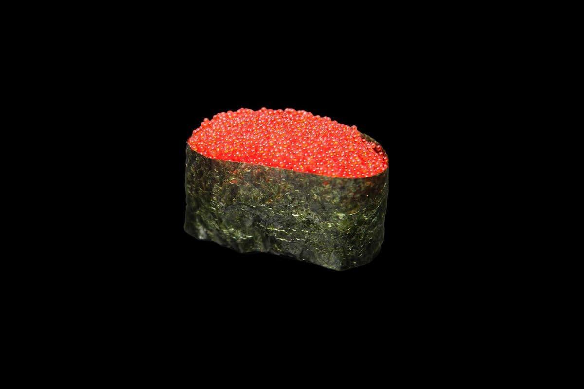 Tobiko (Flying Fish Roe) Nigiri