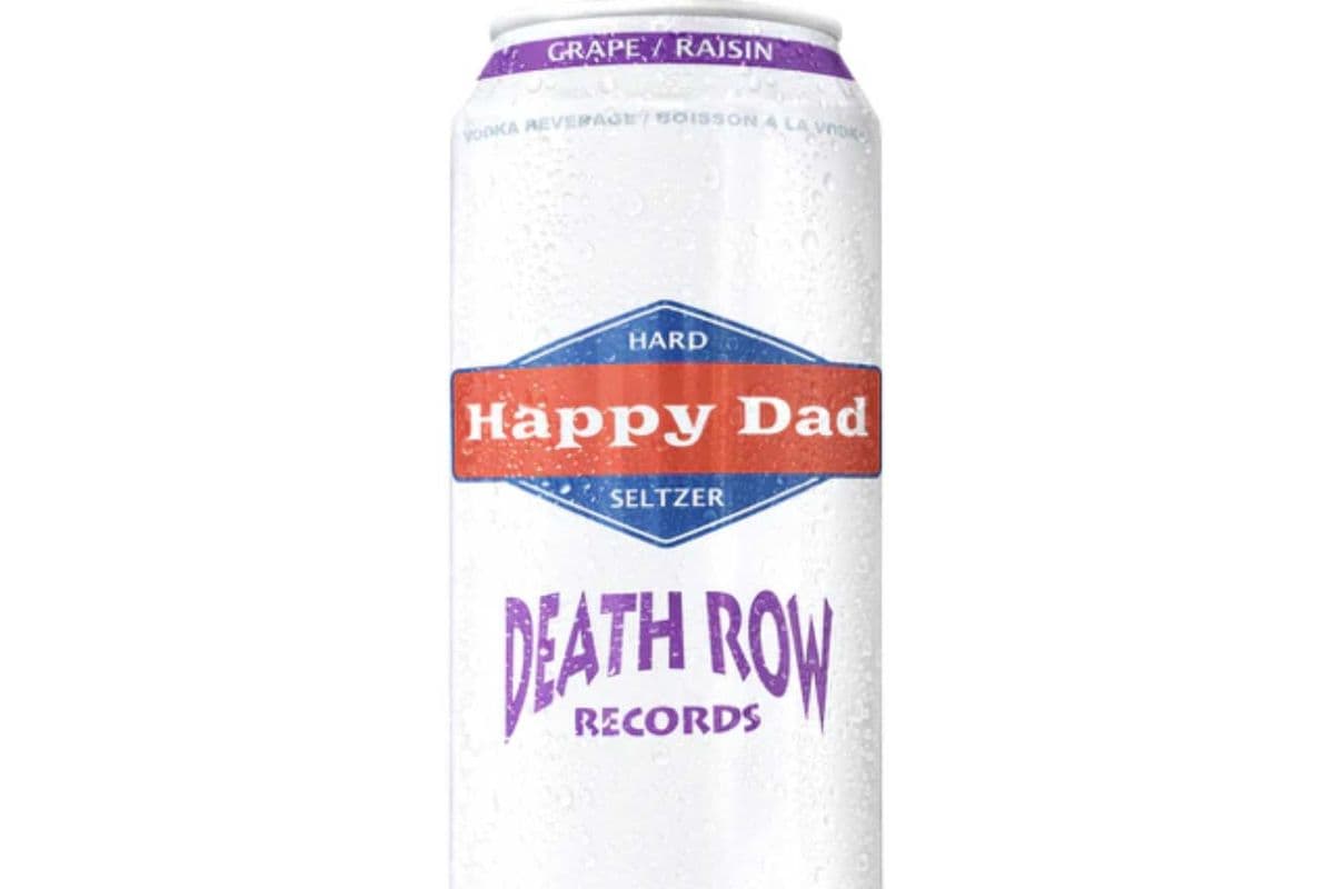 Happy Dad Seltzer Grape (1 x 473 mL Can)