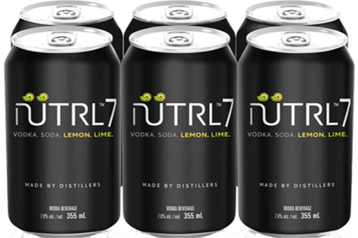 NUTRL 7% LEMON LIME 6 CANS (6 x 355ML)