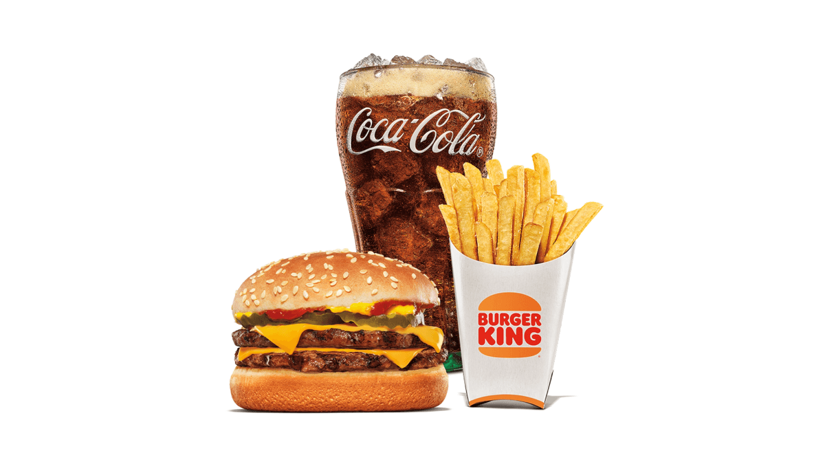 Double Cheeseburger Medium Combo