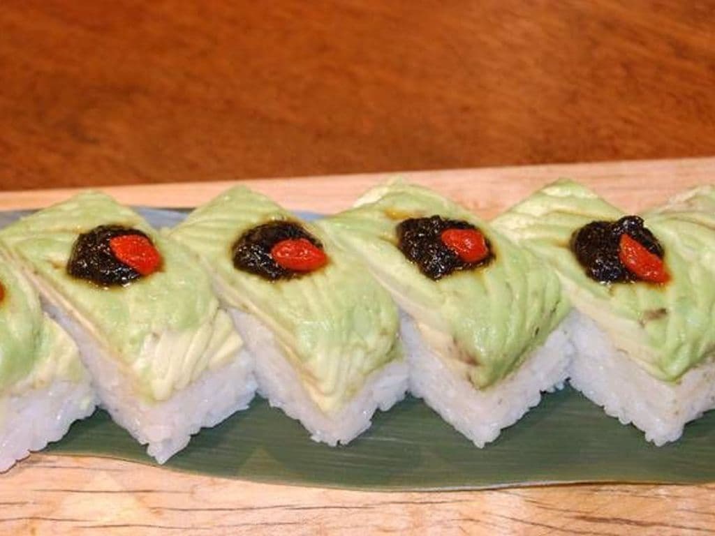 Avocado Pressed Sushi
