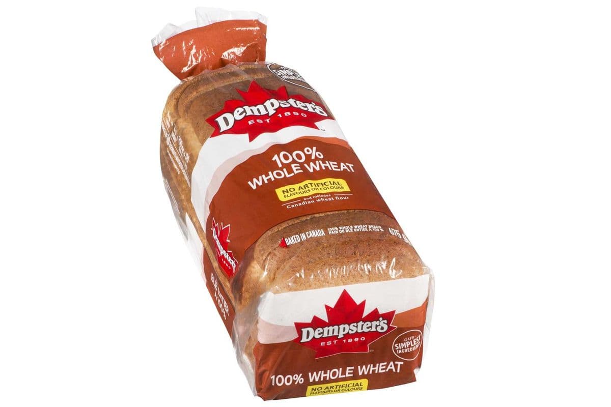 Dempsters 100% Whole Wheat (675g)