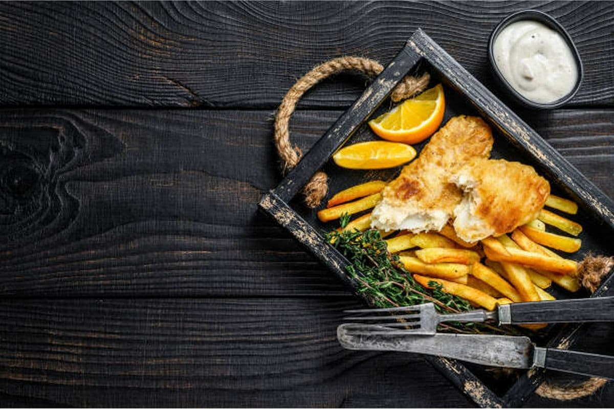 Cod Fish and Chips