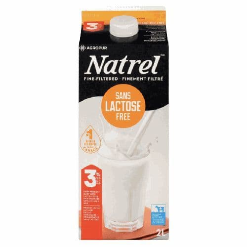 Natrel 3% lactose-free milk