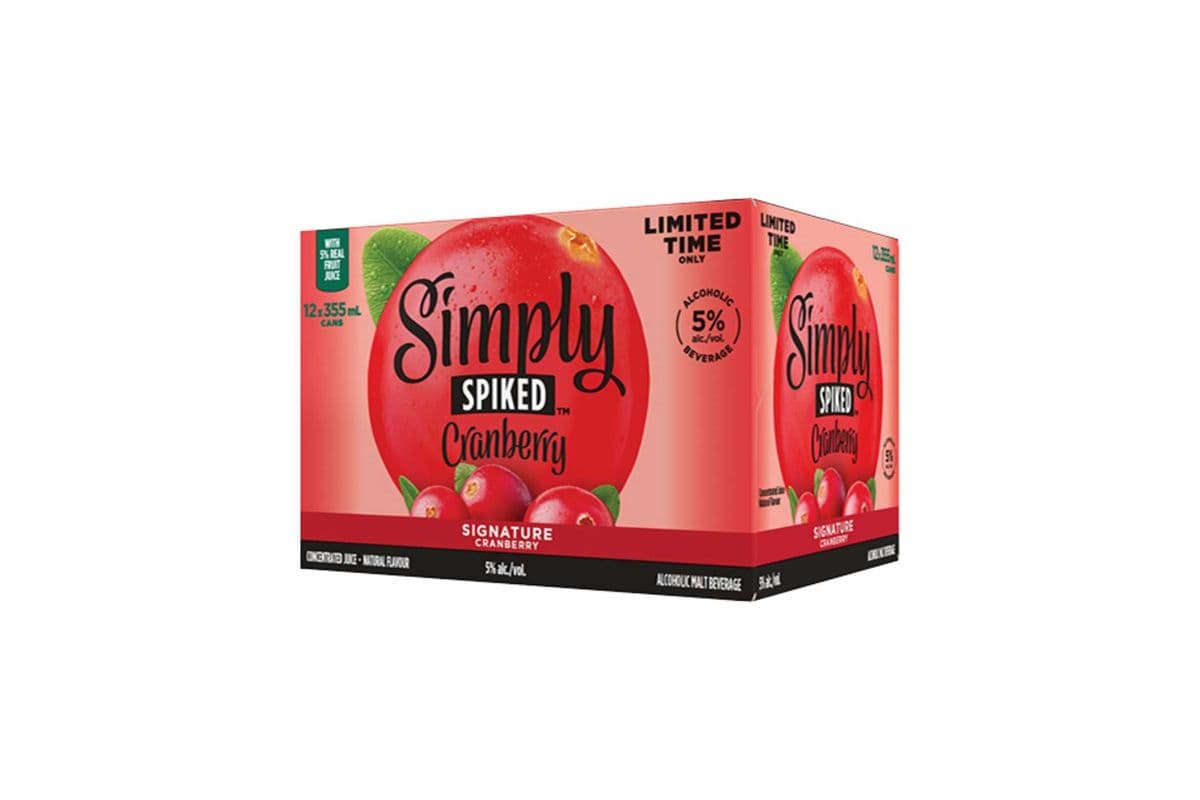 Simply Spiked Cranberry (12 x 355 mL Cans)