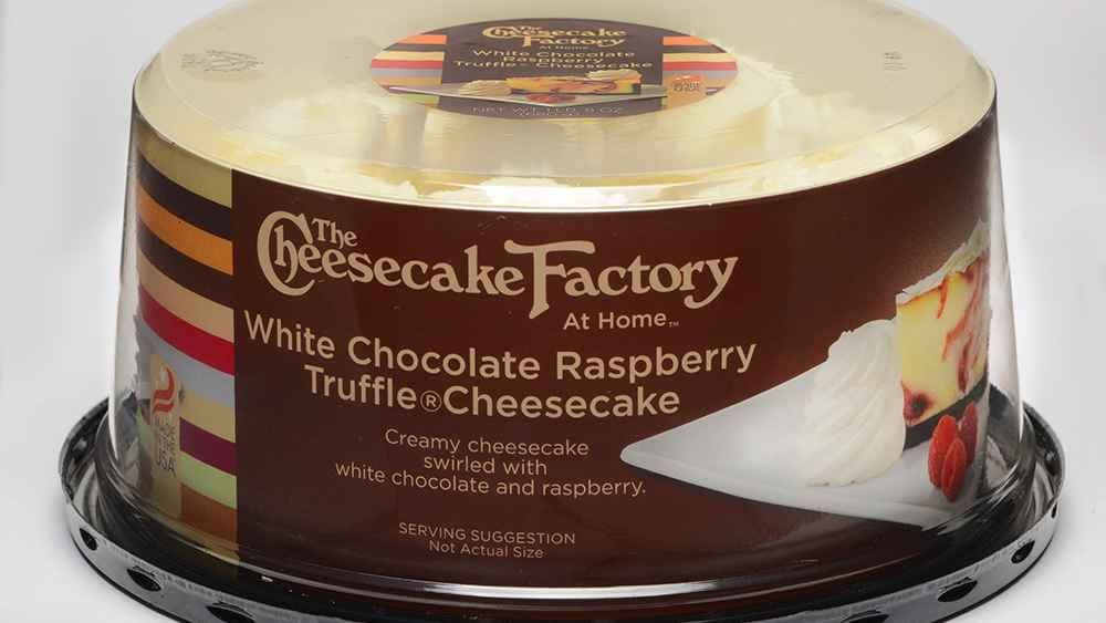 White Chocolate Raspberry Truffle Cheesecake 6"