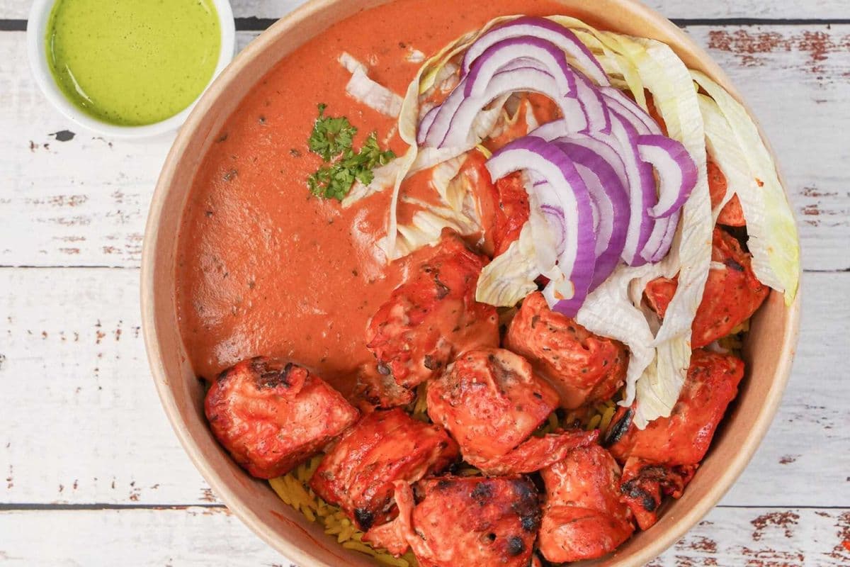 Soya Chaap Tikka Bowl