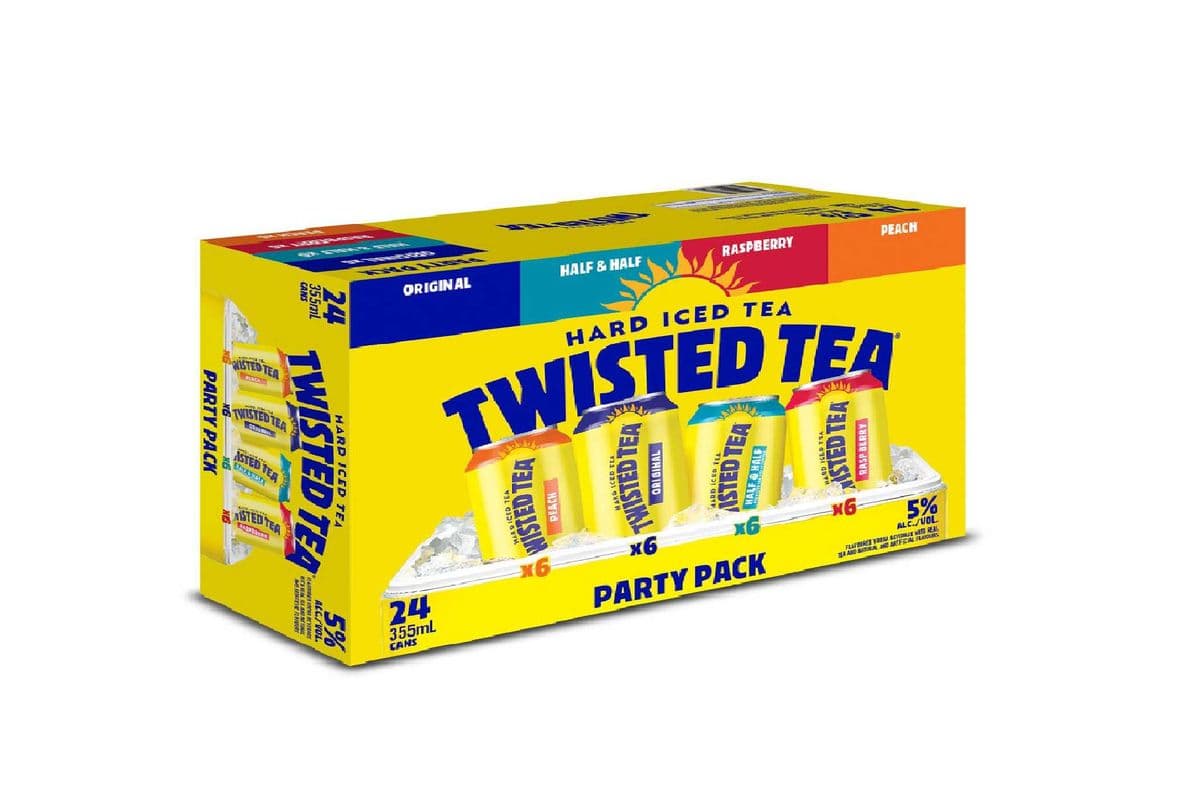Twisted Tea Hard Iced Tea Variety Pack (24 x 355ml)