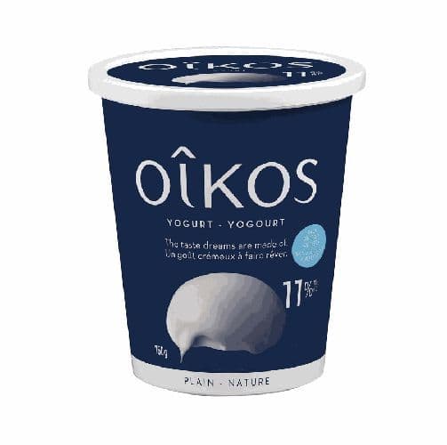 Oikos Extra Creamy Plain Yogurt 750g