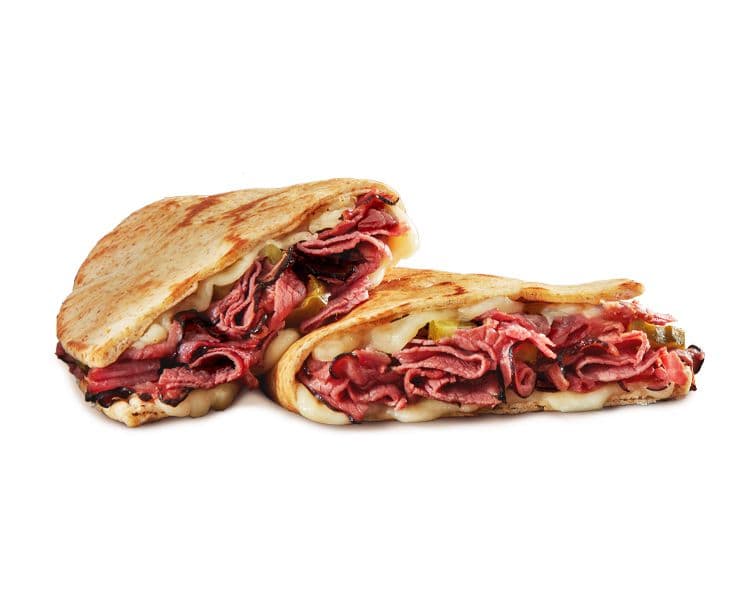Smoked Meat Pita Melt