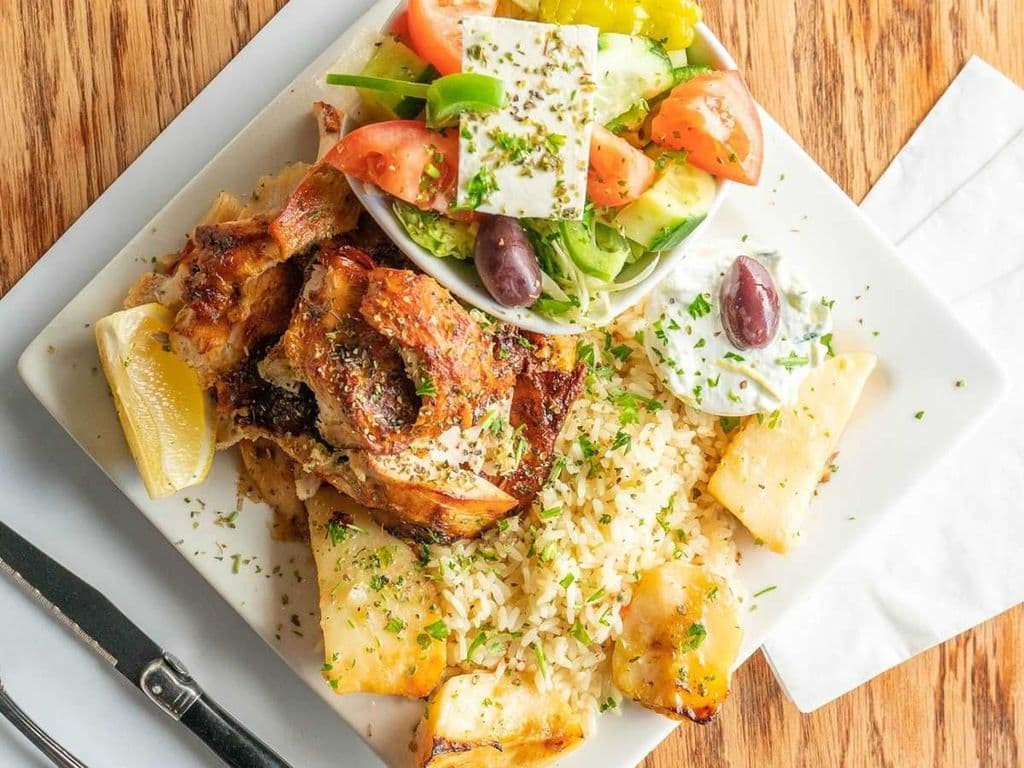 Poulet Grillé Spasti Assiete / Grilled Chicken Spasti Plate