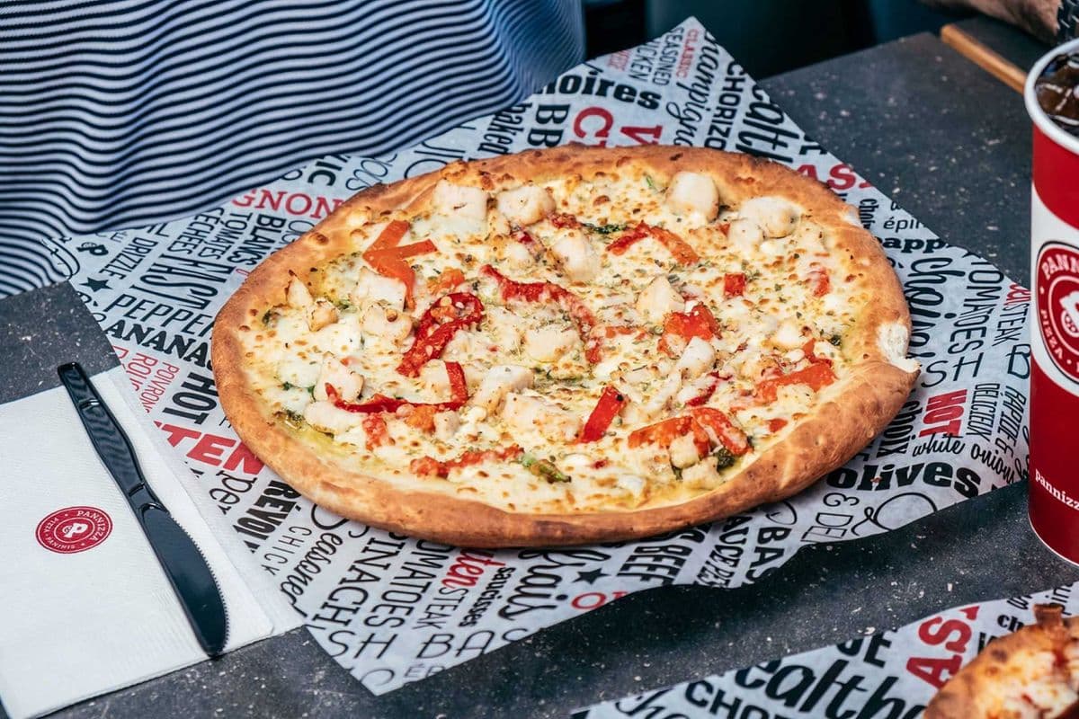 2. Pizza 10" méditérranéenne