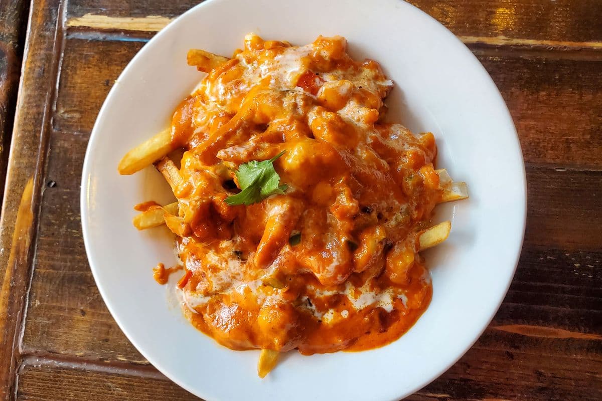 Butter Chicken Poutine