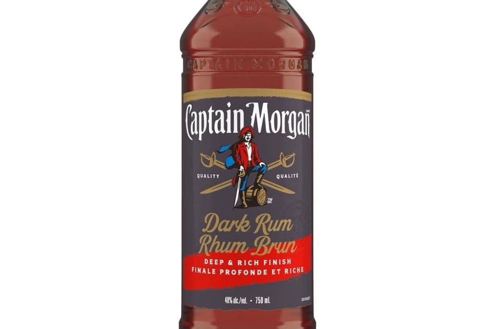 Captain Morgan Dark Rum (1 x 750 mL)