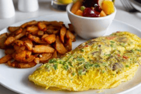 Omelette végétarienne / Vegetarian Omelette Veg
