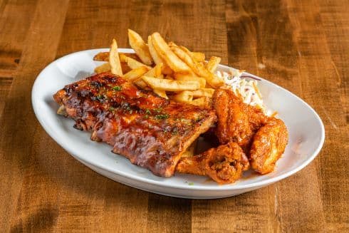 Baby Back Ribs & Wings Duo