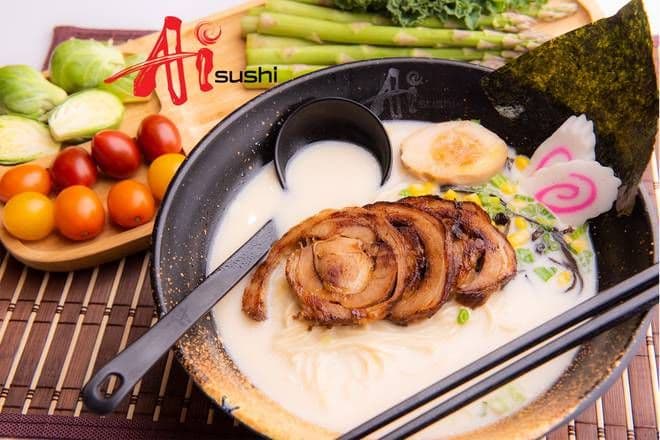 Tonkatsu Pork Ramen Noodle Soup (A912)