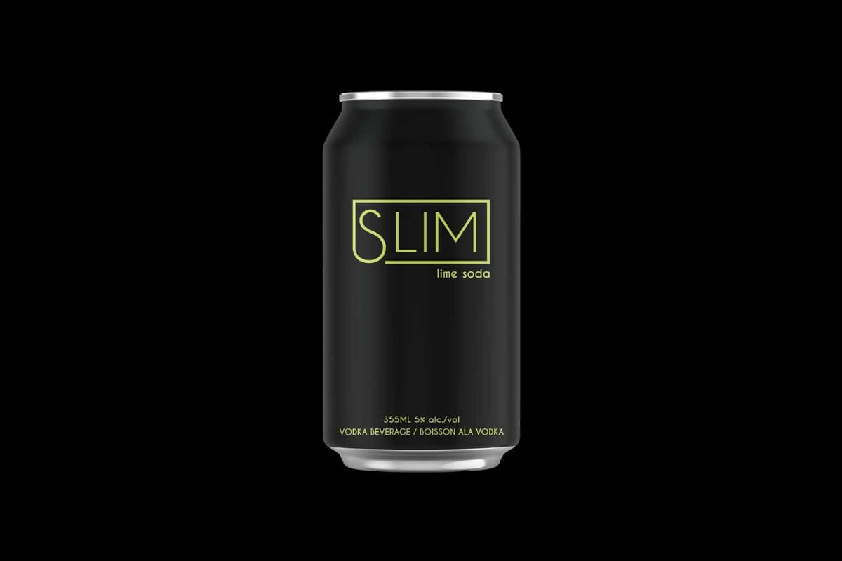 SLIM VODKA SODA LIME - 6CANS (6*355ML) (6 x 6*355ML)