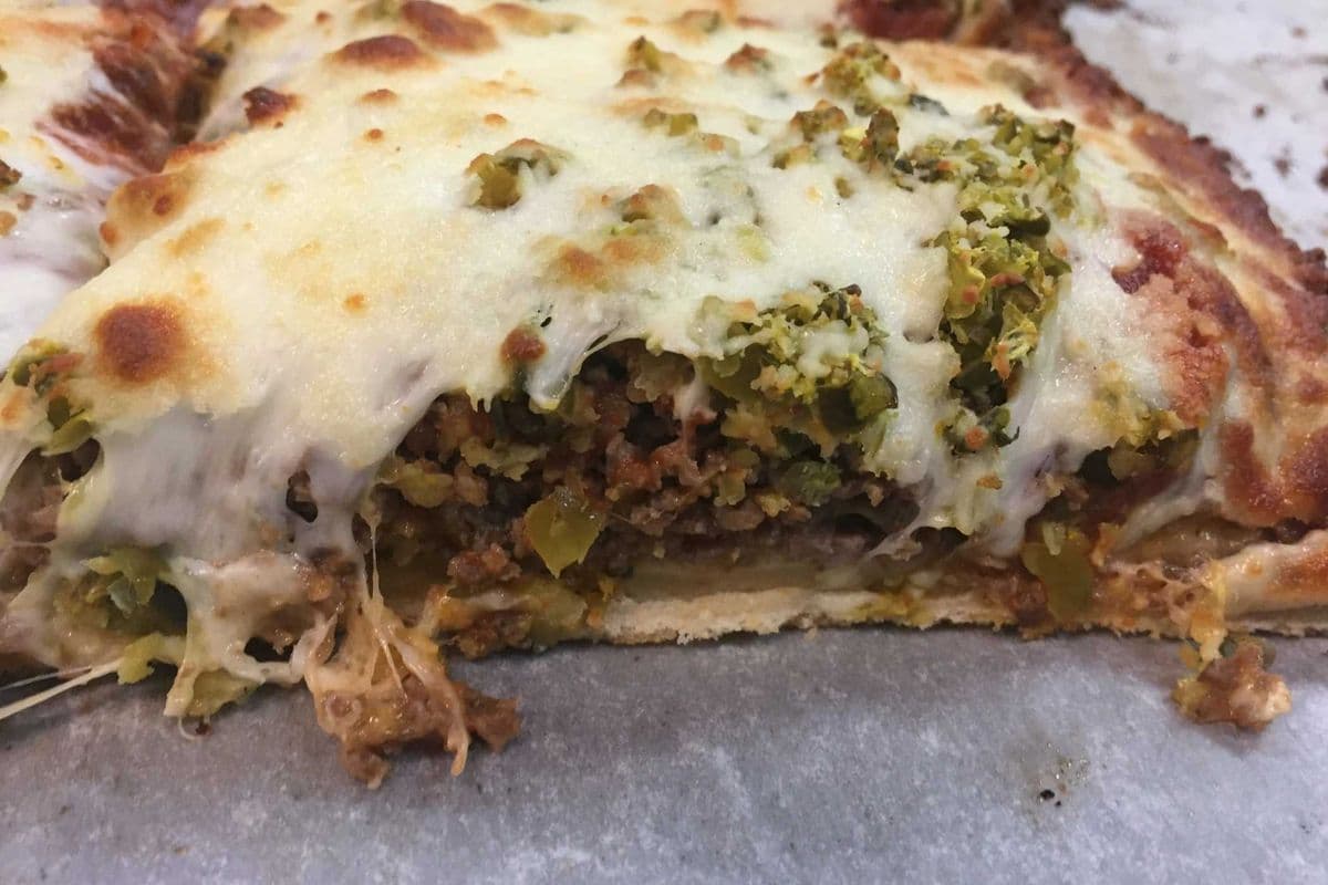 Cheeseburger Pizza (Personal)