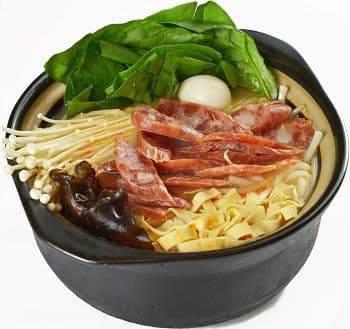 Chinese Style Sausage Pot Rice Noodle 腊肠米线